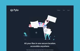 A preview image of the Fylo project